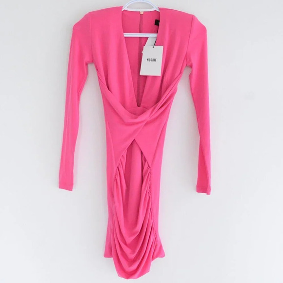 Nookie Pink Mini Dress - Picture 2 of 13